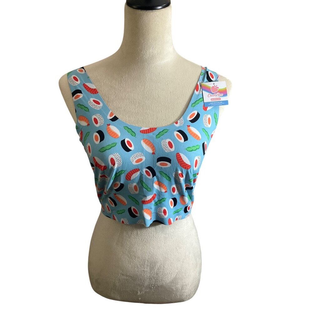 NWT Cheek Boss sushi Bra  Size: 2XL